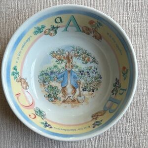 Peter Rabbit “ABC” Alphabet Bowl by Wedgewood